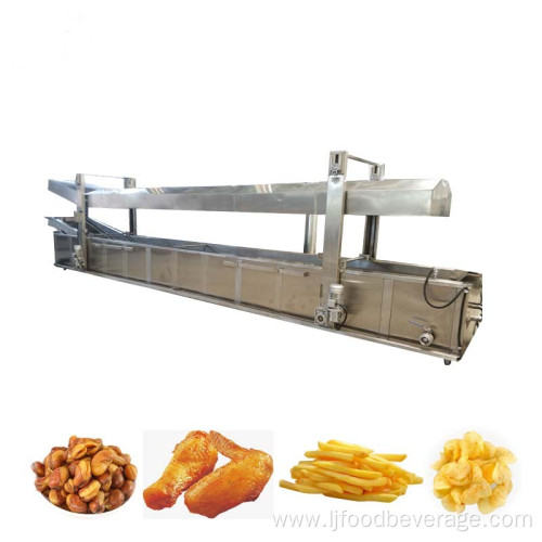 Vegetable Frying Machine Fryer with Heat Exchanger